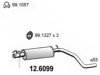 ASSO 12.6099 Middle Silencer